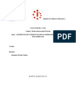 Direito Internacional Privado (Elementos de Conexao Do DIPr No Ordenamento Juridico Mocambicano)