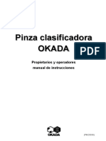 Manual Pinza Okada OD-200R