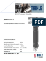 Ficha Tecnica Filtro Mahle KC637 - 1