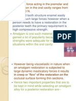 Strength of Amalgam