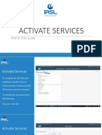 GRC POST INSTALLATION - Activate Services