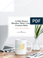 Amy Porterfield 5LittleKnownMistakes Workbook