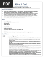 Resume Format - 123