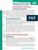 Fiche Defibac Le Developpement Durable