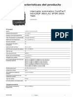 Schneider - 250 A. C25F3TM250 - NSX250F