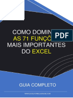 Ebook 71 Fórmulas Excel