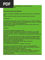 Dinámicas de Creatividad e Integración