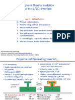 Chapter 6 Thermal Ox