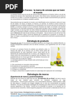 Caso Cerveza Corona PDF