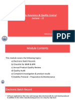 Lecture 11 - QAQC