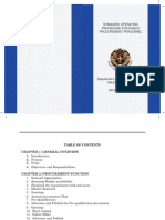 Standard Operating Procedure For Procurement Personell PDF