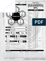 Ficha Ordem Paranormal Pronta 3
