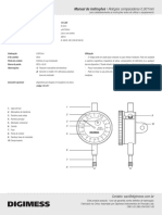 Manual Relogio Apalpador