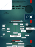 Esquena de Estructura Del Proceso Penal Ordinario