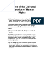 X Civics Isu Violation of The Universal Declaration of Human Rights