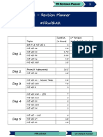 FR Revision Planner & Tracker