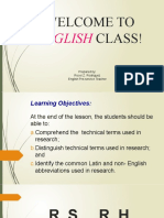 Technical Terms Used in Research