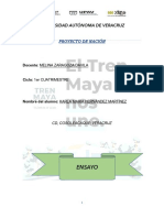 Ensayo Tren Maya PDF