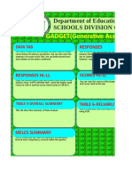 Subject Area Grade Level Quarter No. GADGET 2022 Revised v.2