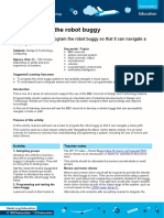 Programming The Robot Buggy Activity