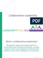 Collaborative Leadership