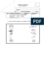 PRUEBA DE CIENCIAS 1° Basico.