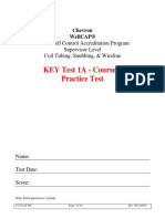 2011 Well Servicing Practice Test KEY