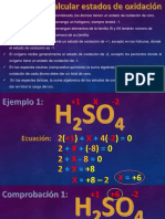 Estados de Oxidación Reglas Ejemplos y Ejercicios 1-2