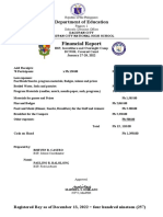 GSP Financial Report