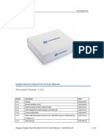 Single Channel LoRa IoT Kit v2 User Manual - v1.0.6