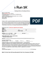 Dad's Run Registration