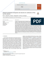 Chemical Mechanism Development and Reduction For Combustion of