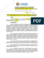 Plantilla Nro. 2 - RESOLUCIÓN de Aprobación Del Plan de GRD