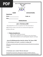 G6 T3 Med Term Reading Revision Worksheet Key