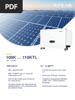 Datasheet SOFAR 100-110KTL - ES