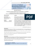 Postpartum Uterine Arteriovenous Malformation: A Case Report