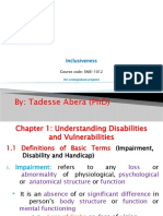 By: Tadesse Abera (PHD) : Inclusiveness