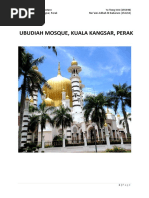 Masjid Ubudiah Kuala Kangsar Perak Malay PDF