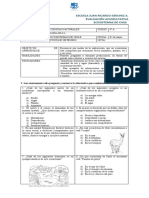 Evaluacion Ciencias 02 de Mayo