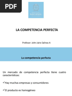 La Competencia Perfecta