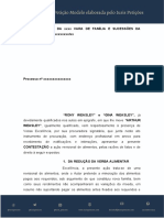 Contestação Revisional de Alimentos - Modelo