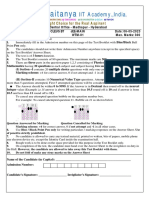 06-05-23 - JR - Super60 (Incoming) NUCLEUS BT - Jee-Main - WTM-01 - Q.Paper PDF