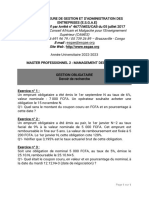 DDR - Gestion Obligataire