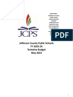 Jefferson County Public Schools Fiscal Year 2023-2024 Budget