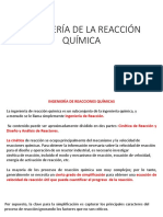 Ingeniería de La Reacción Química