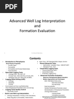 Advanced Well Log Interpretation and FM Eval-Sec