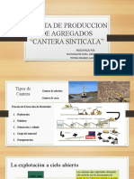 Planta de Produccion de Agregados-Cantera Sinticala