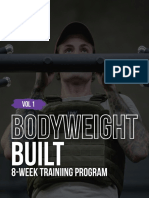 BODYWEIGHT BUILT 8-Week Plan