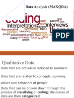 Qualitative Data Analysis