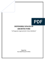 Defensible Spaces in Architecture